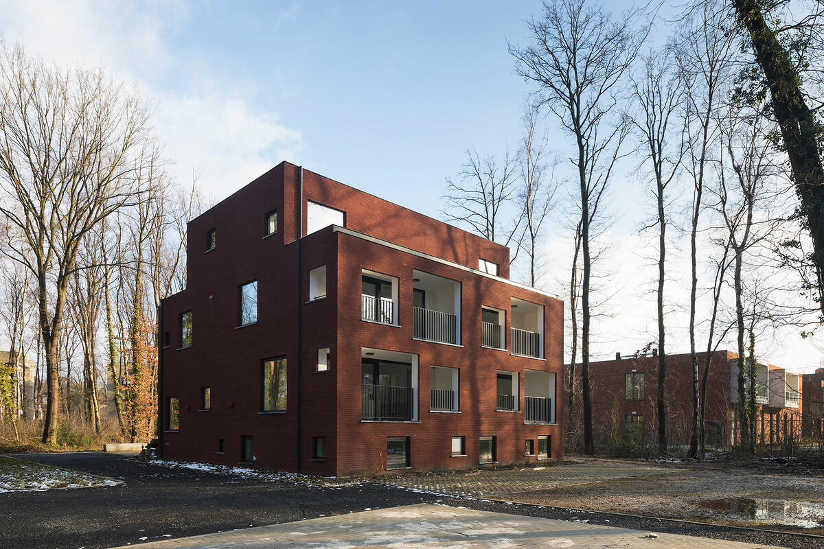Perforated red brick